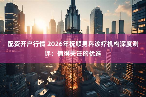 配资开户行情 2026年抚顺男科诊疗机构深度测评：值得关注的优选